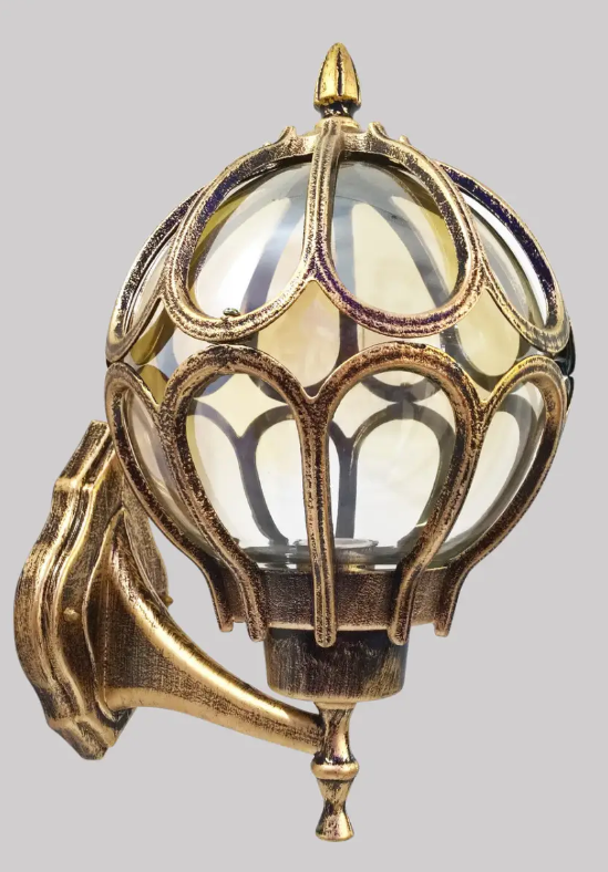 Фонарь настенный 704-b/m-p 35х20х25 см Золотой (NA004984)