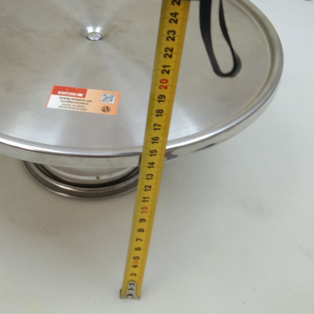 Подставка для торта круглая нержавеющая сталь d 30 см (PT-3) - фото 5 Подставка для торта круглая нержавеющая сталь d 30 см (PT-3) - фото 5