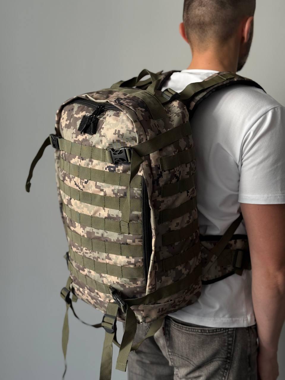 Рюкзак тактический 30 л Камуфляж (12412) - фото 10 Рюкзак тактический 30 л Камуфляж (12412) - фото 10