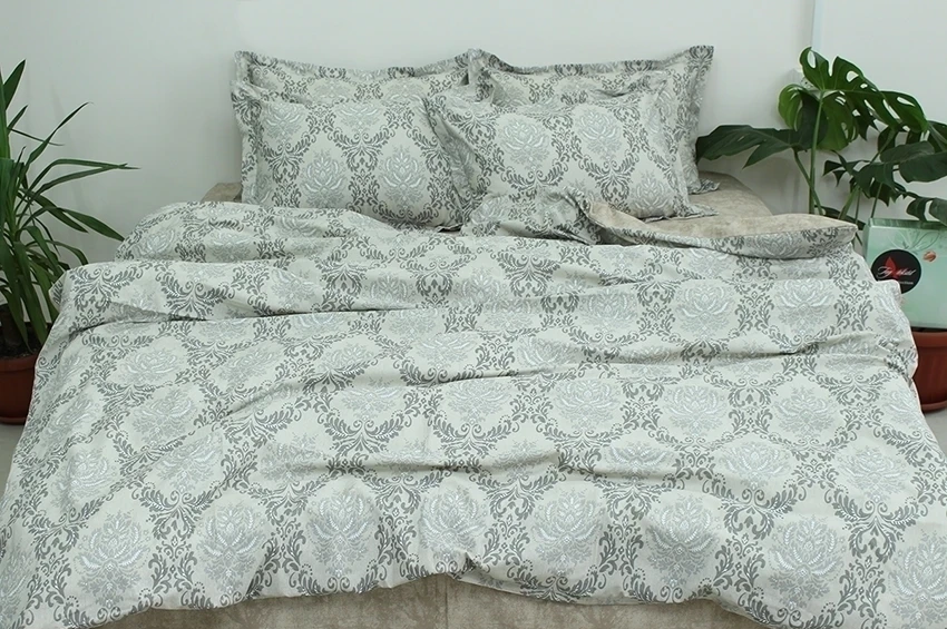 Комплект постільної білизни з компаньйоном TAG tekstil R-T9261 двоспальний (15502) Комплект постільної білизни з компаньйоном TAG tekstil R-T9261 двоспальний (15502)