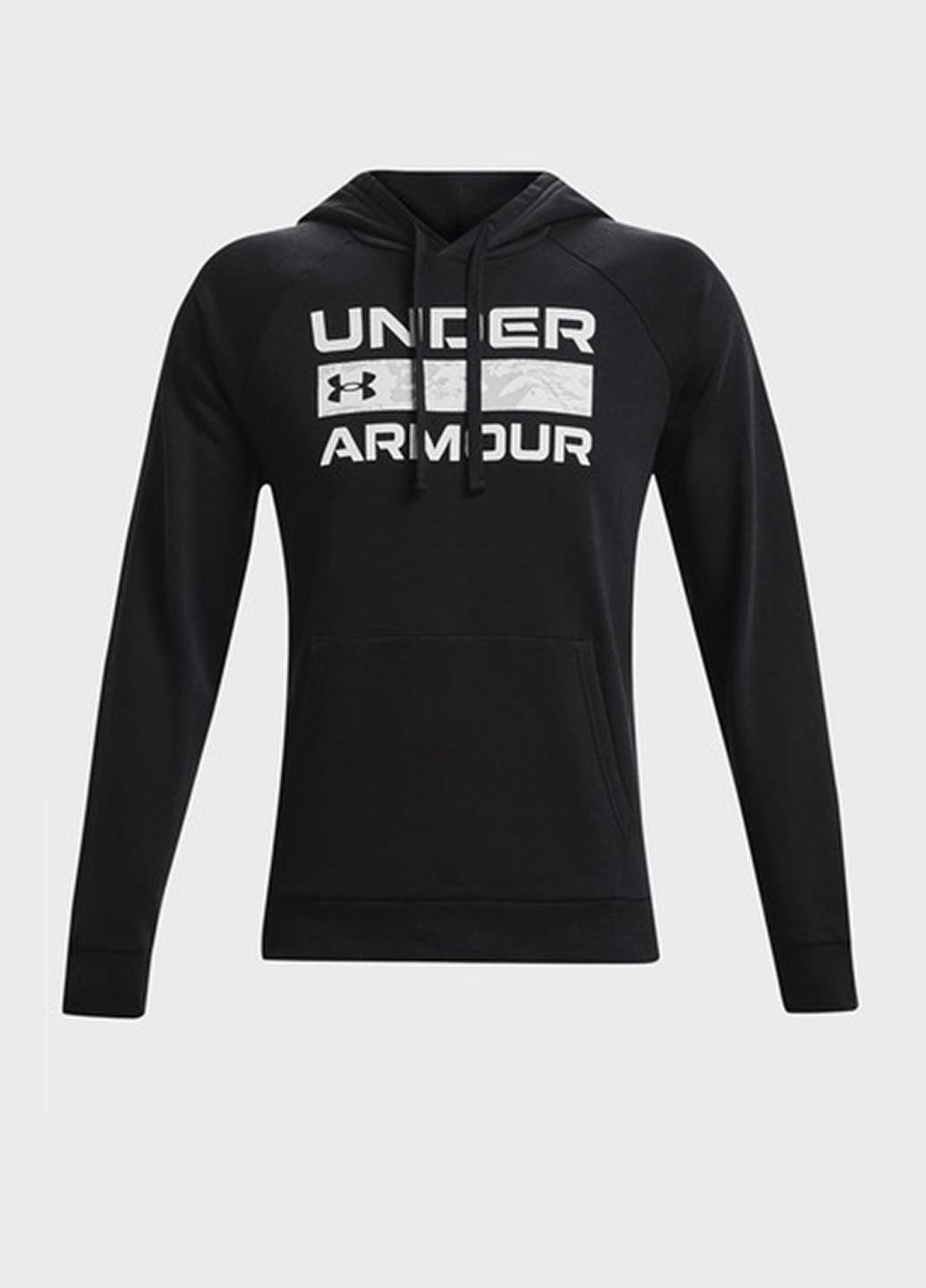 Мужская толстовка Under Armour Rival FLC Signature HD XXL Black (1366363-001-XXL)