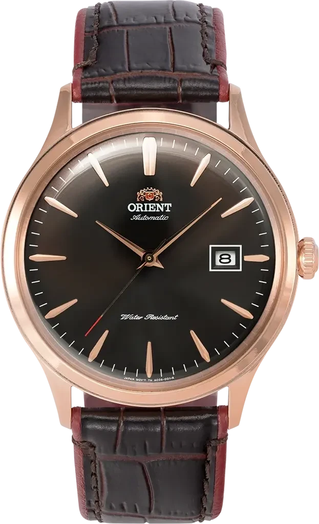Наручные часы мужские Orient Bambino Version 4 FAC08001T0 со стальным корпусом WR 30 м Коричневый (3124939499) Наручные часы мужские Orient Bambino Version 4 FAC08001T0 со стальным корпусом WR 30 м Коричневый (3124939499)