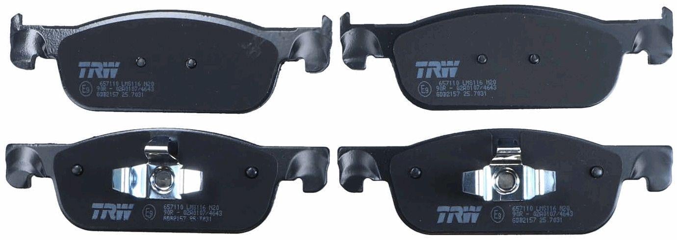 Комплект тормозных накладок дисковый тормоз TRW GDB2157