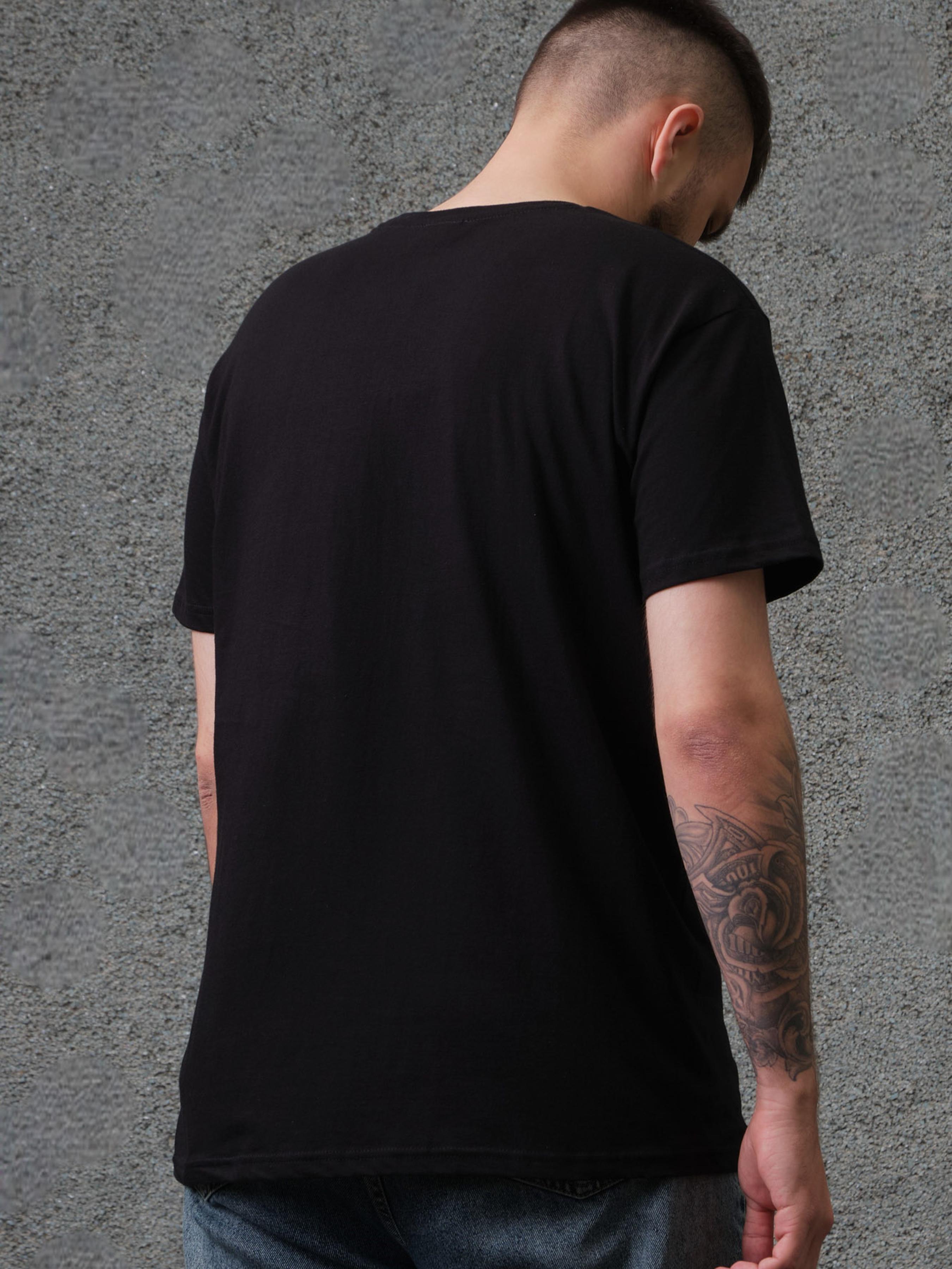 Футболка Without Basic Man S Black (S8048038) - фото 4