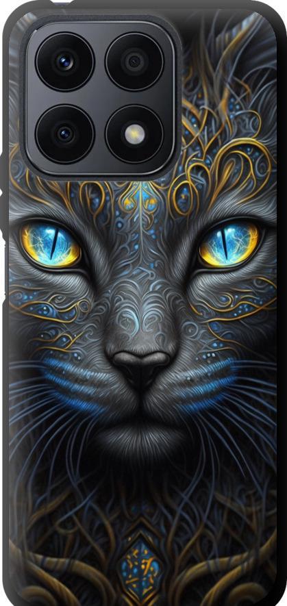 Чехол на Huawei Honor X8a Кошка (5548b-2963-42517) Чехол на Huawei Honor X8a Кошка (5548b-2963-42517)
