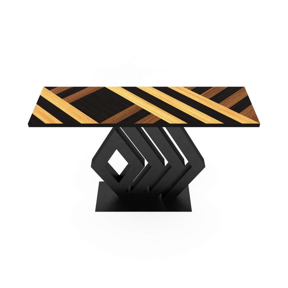 Консоль дизайнерская металллическая Karkas Нирвана HPL 1100х400х850 мм