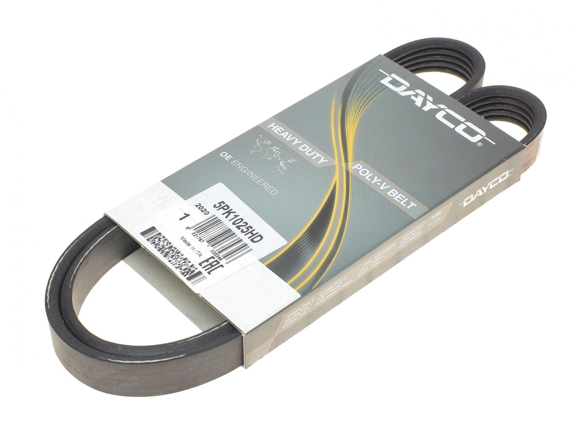 Ремень генератора DAYCO для Mazda 626 1.8i 92-97 (5PK1025HD)