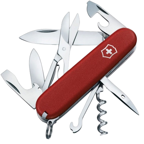 Нож складной многофункциональный Victorinox CLIMBER MAT 14 функций 91x27x18 мм Red (Vx13703_M0007p) Нож складной многофункциональный Victorinox CLIMBER MAT 14 функций 91x27x18 мм Red (Vx13703_M0007p)