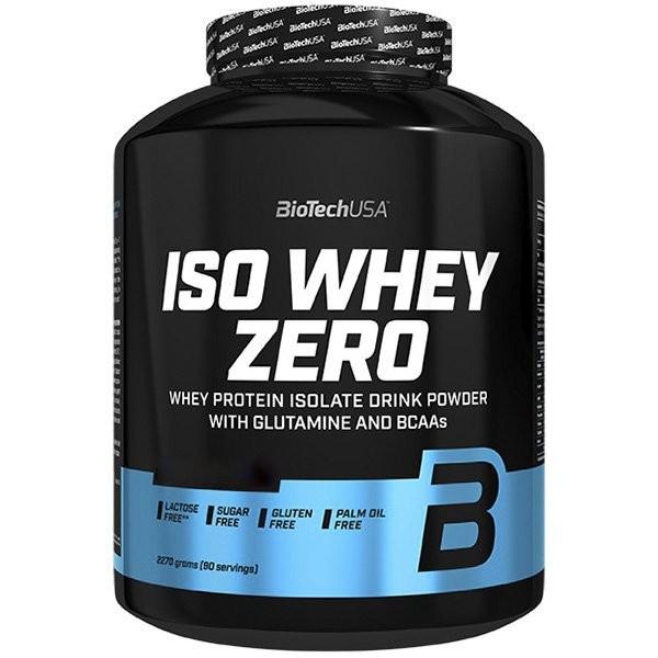 Протеин BioTech Iso Whey Zero 2,27 кг Клубника