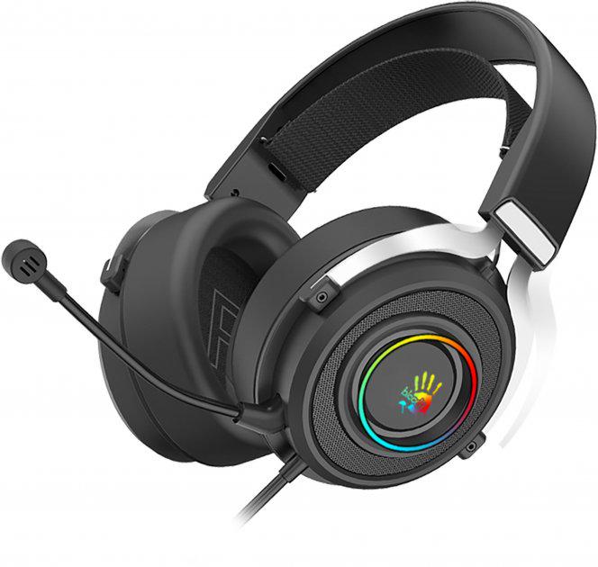 Наушники A4Tech Bloody G535P Black/Silver (44808) - фото 4 Наушники A4Tech Bloody G535P Black/Silver (44808) - фото 4
