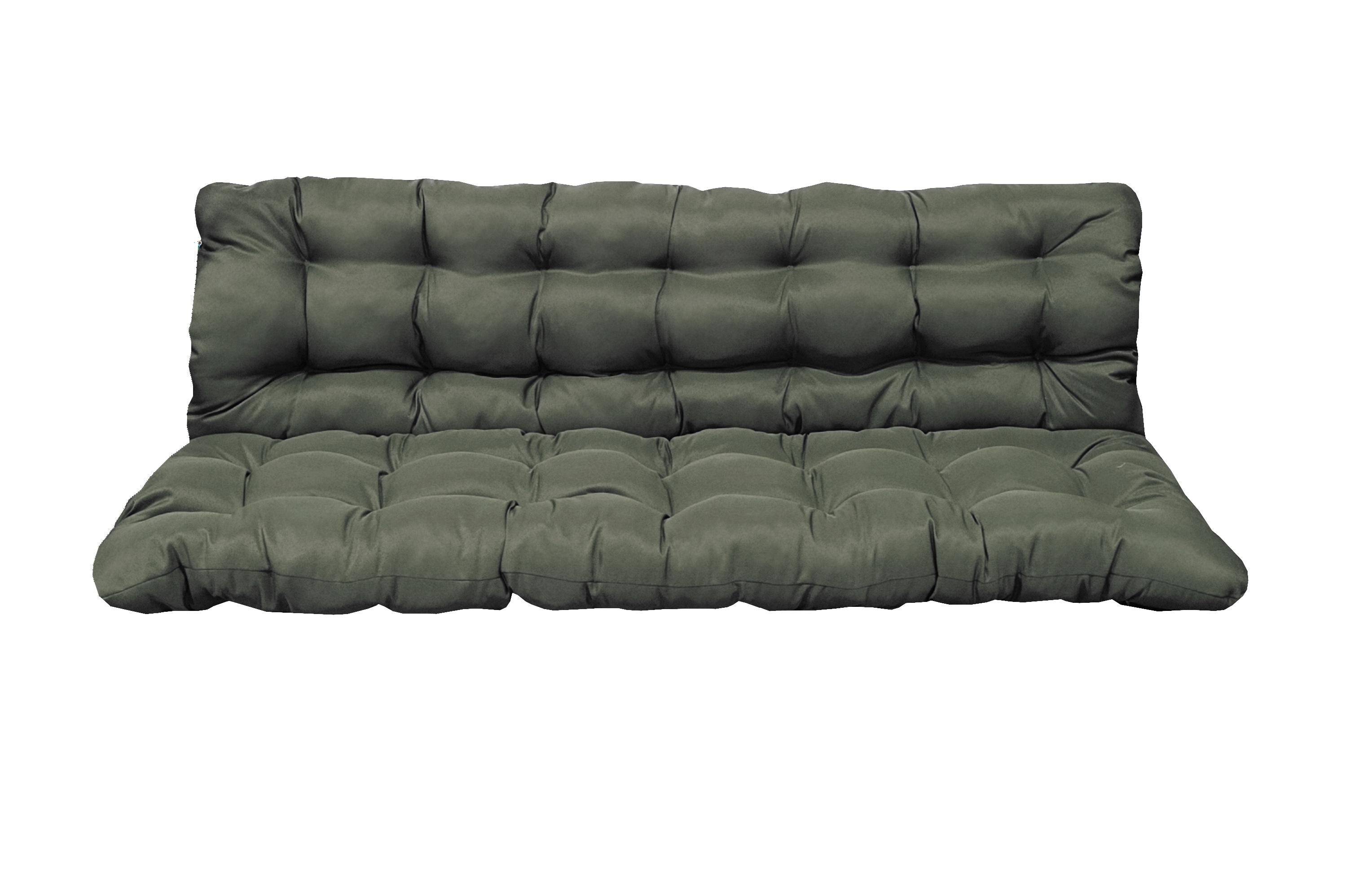 Матрас для качелей eGarden Soft 170x110x12 см Хаки (5937) - фото 1 Матрас для качелей eGarden Soft 170x110x12 см Хаки (5937) - фото 1