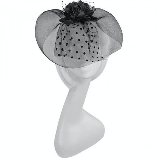 Шляпка-мини Мона VIP Seta (21-28BLK)