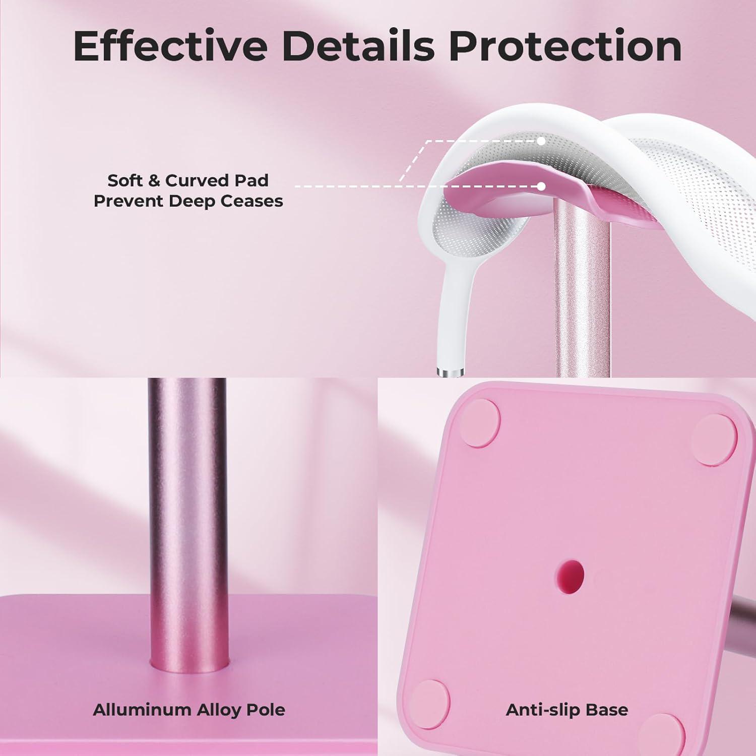 Подставка для наушников универсальная Pink (20291) - фото 5 Подставка для наушников универсальная Pink (20291) - фото 5