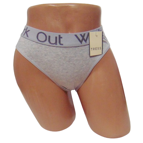 Трусы женские с широкой резинкой Tress 5525 S/M Серый (2230410569)