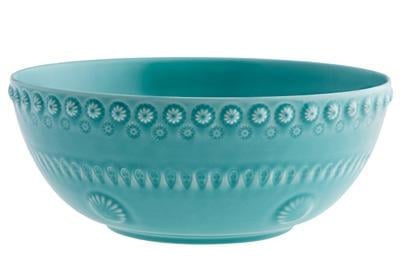 Салатник Bordallo Pinheiro Fantasia 2500 мл Бирюзовый - фото 1 Салатник Bordallo Pinheiro Fantasia 2500 мл Бирюзовый - фото 1
