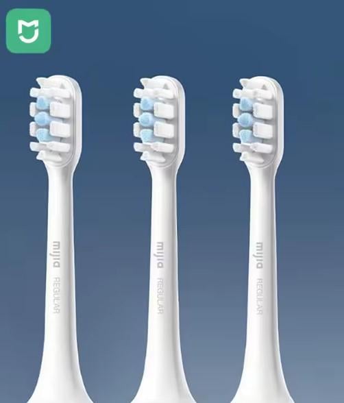 Насадки для зубної щітки MiJia Sonic Electric Toothbrush T300/T500/T500C 3 шт. White (DDYST01SKS) - фото 3 Насадки для зубної щітки MiJia Sonic Electric Toothbrush T300/T500/T500C 3 шт. White (DDYST01SKS) - фото 3