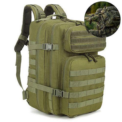 Рюкзак туристический Storm Cooper MOLLE 40 л 50х30х28 см Олива (8310262) - фото 2