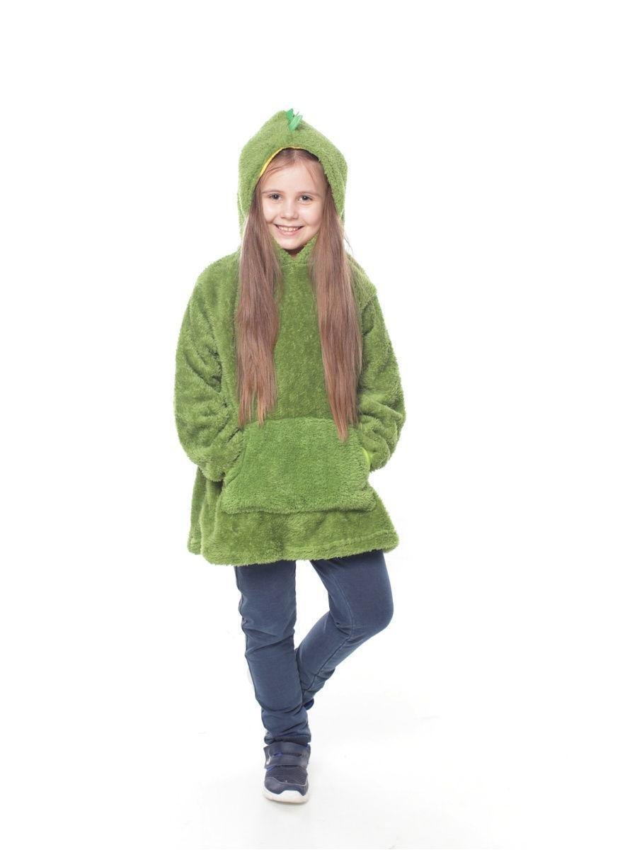 Дитячий худі-трансформер Huggle Pets дракончик Green (10183) - фото 7
