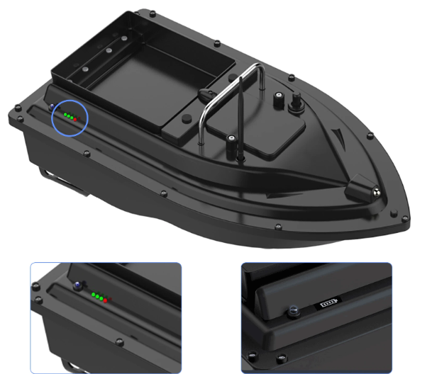 Човник короповий для підгодовування риби Flytec d16g GPS 50x27x20 см (2709420957) - фото 5 Човник короповий для підгодовування риби Flytec d16g GPS 50x27x20 см (2709420957) - фото 5