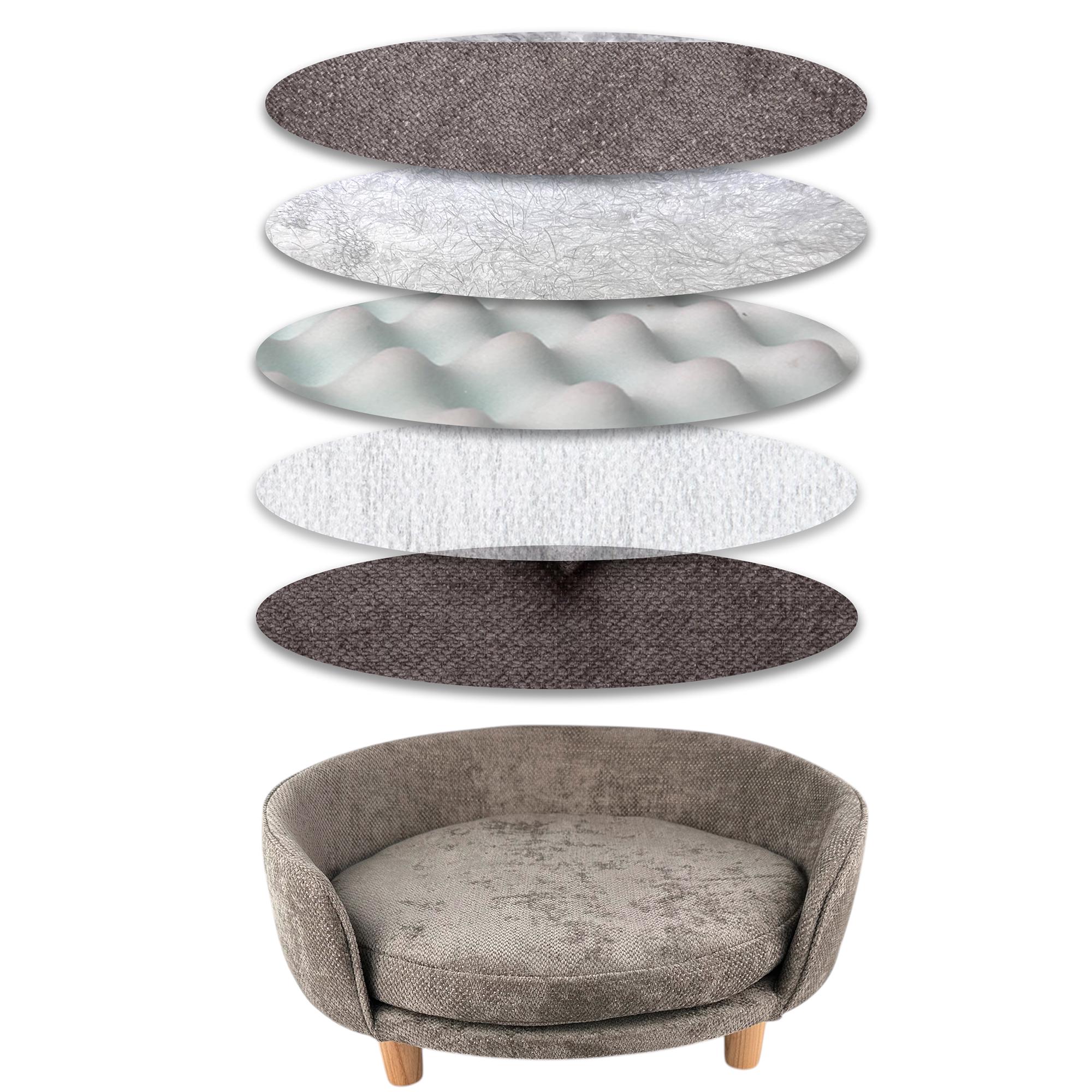 Лежанка для собак та котів Pets Heaven MIA 50х46х25 см (MIAL500G05G05N) - фото 9 Лежанка для собак та котів Pets Heaven MIA 50х46х25 см (MIAL500G05G05N) - фото 9