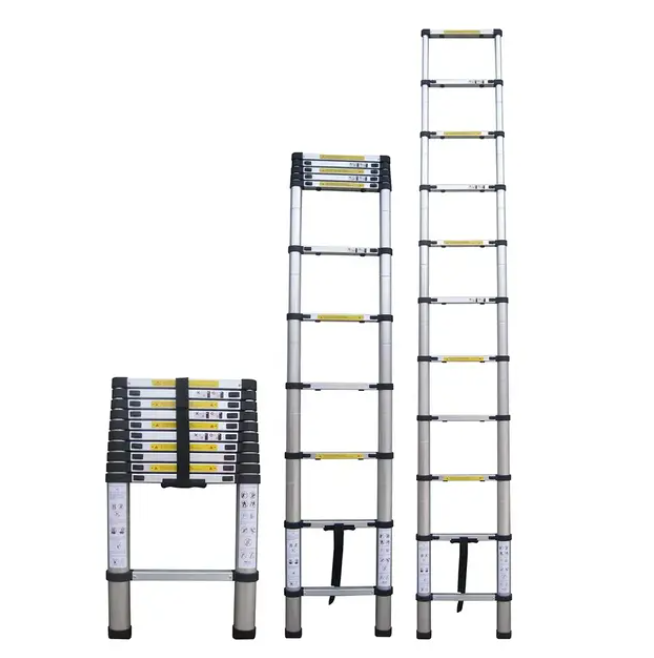 Сходи телескопічні професійні LN 2,7 м нержавіюча сталь (29815539) - фото 3 Сходи телескопічні професійні LN 2,7 м нержавіюча сталь (29815539) - фото 3