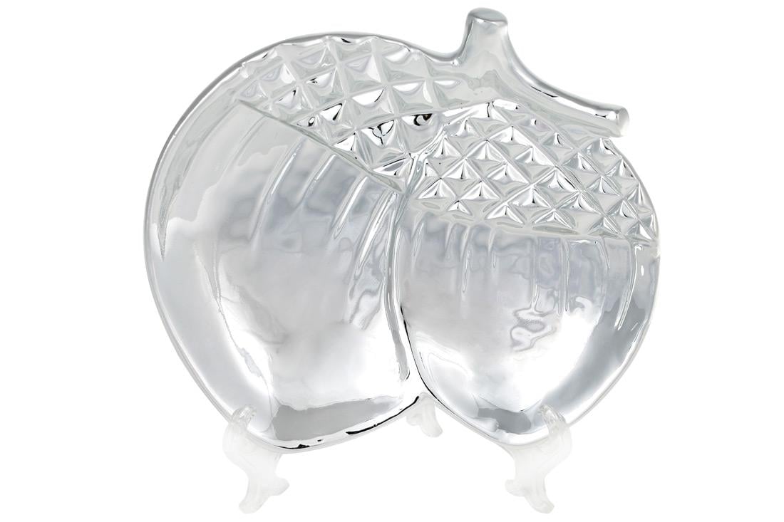 Декоративное керамическое блюдо BonaDi Желуди 17 см (972-103) Декоративное керамическое блюдо BonaDi Желуди 17 см (972-103)