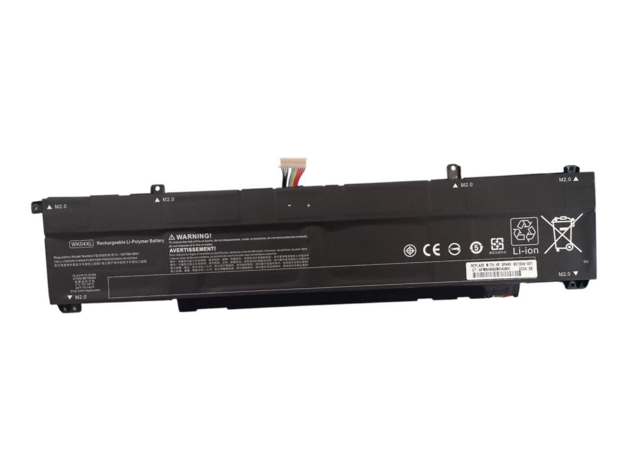 Аккумулятор для HP Victus Pro TPN-Q263/Q264/Omen HSWNN-WB0B/M38822-CE1/WK04XL 4550 mAh 70,07Wh (22353471)