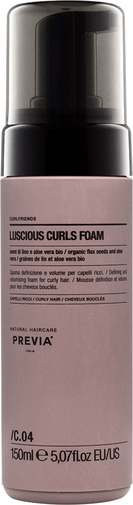 Мусс-дефайнер для объема Previa CurlFriends Luscious Curls Foam 150 мл (13275)