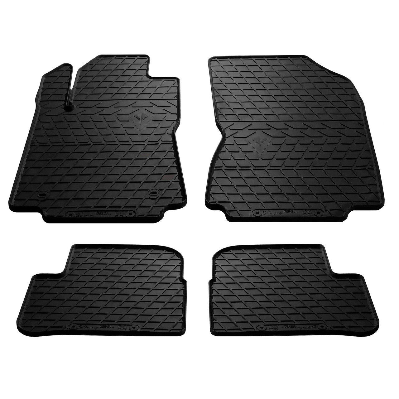 Автоковрики Stingray Citroen C3 4 шт. Черный (1386477195)