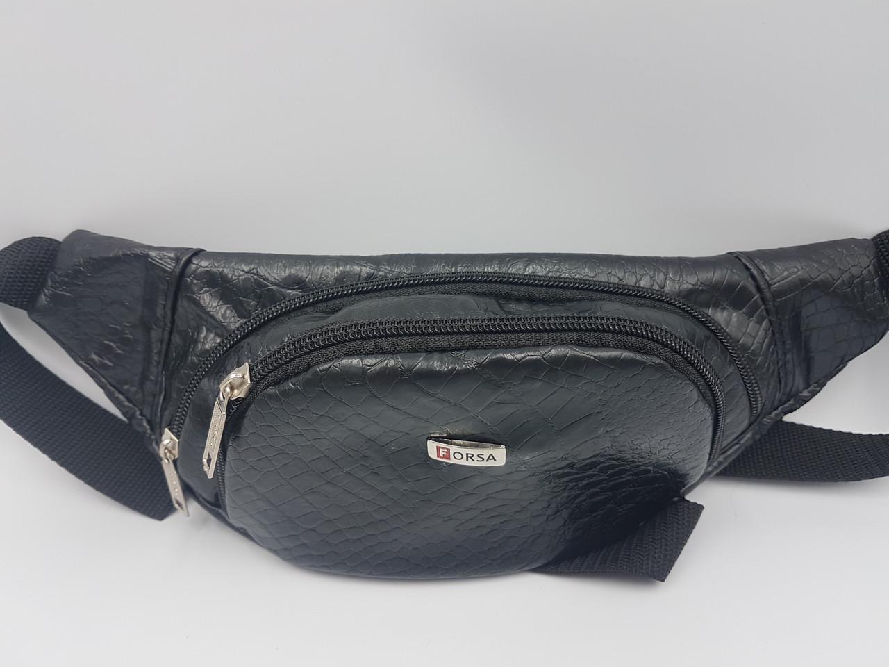 Сумка на пояс Forsa бананка Черный (109)