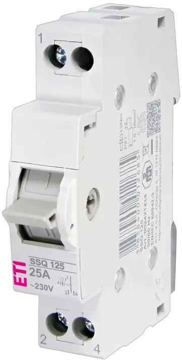 Выключатель-разъединитель ETI SSQ 125 1-0-2 1 полюсный 25 A трехпозиционный (2421414)