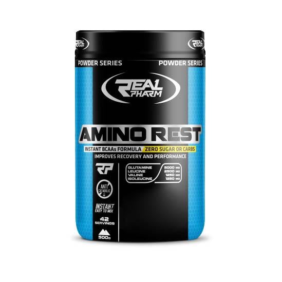 Амінокислота Real Pharm Amino Rest 500 г Полуниця-кавун (2117V3412)