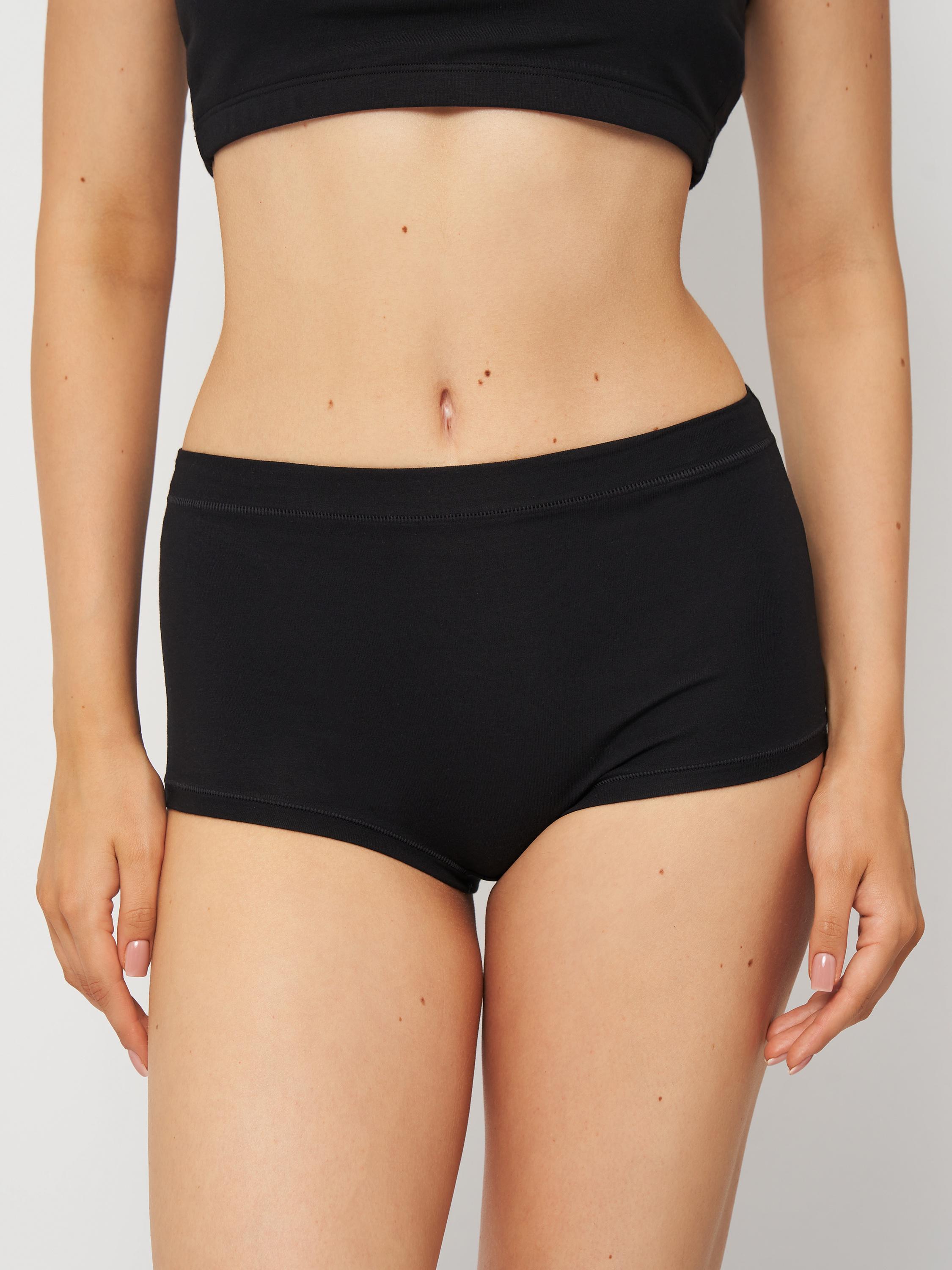 Труси жіночі високі ROZA 240260 L Чорний (4824005740398)