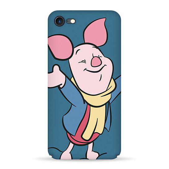 Чохол Pump Tender Touch Case для iPhone SE2/8/7 Happy Piglet З малюнком Синій