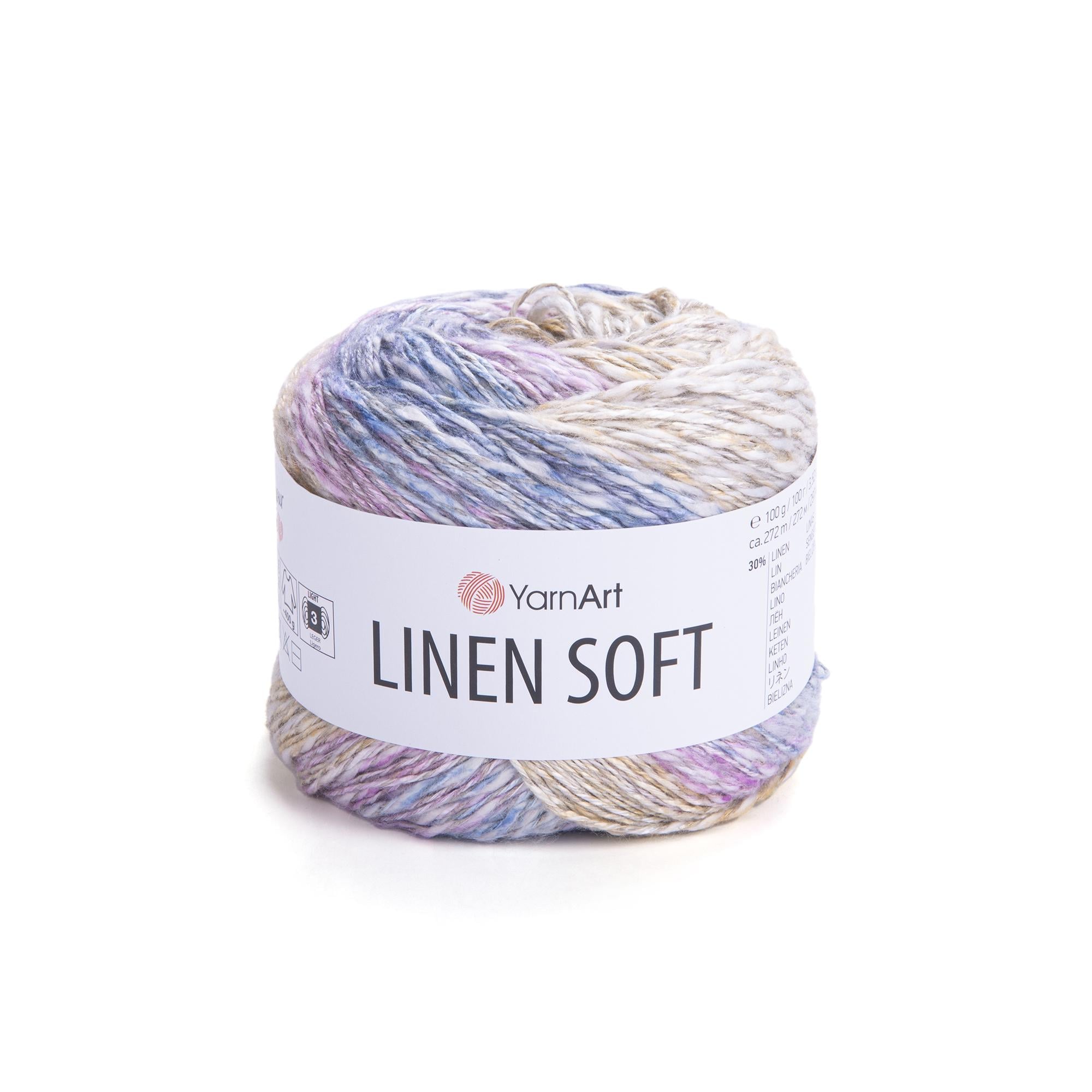 Пряжа YarnArt Linen Soft 7404