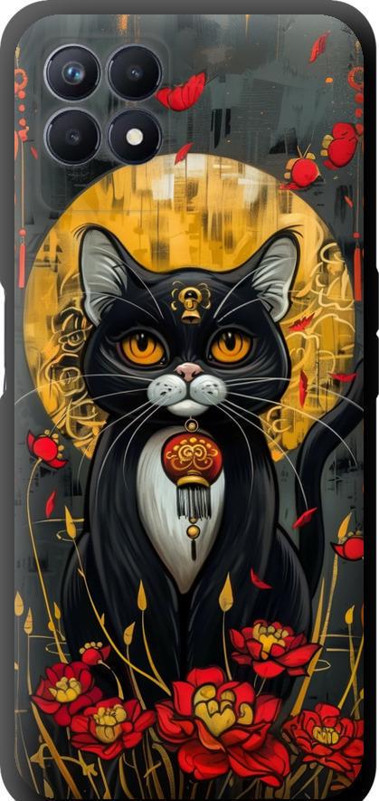 Чехол на Realme Narzo 50 China Cat (6134b-3066-42517)