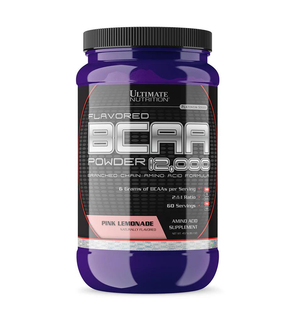 Аминокислоты Ultimate nutrition BCAA 12000 Pink Lemonade 457 г