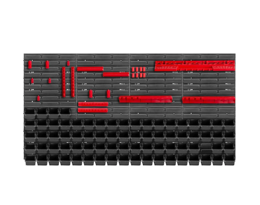 Панель для инструментов настенная Kistenberg 156х78 см с 50 контейнерами (MIX617) Панель для инструментов настенная Kistenberg 156х78 см с 50 контейнерами (MIX617)