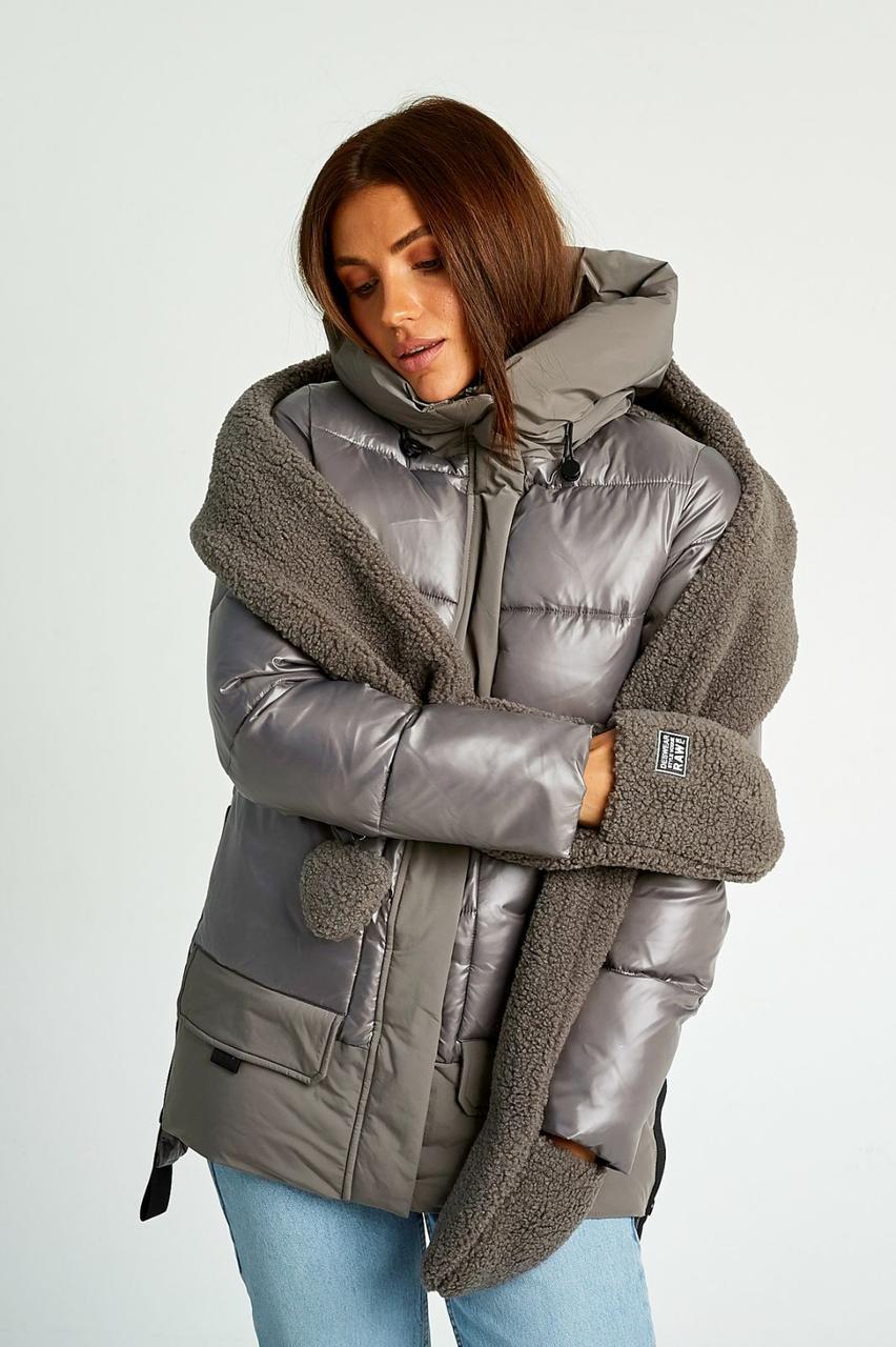 Куртка с меховым капюшоном Peercat 3XL