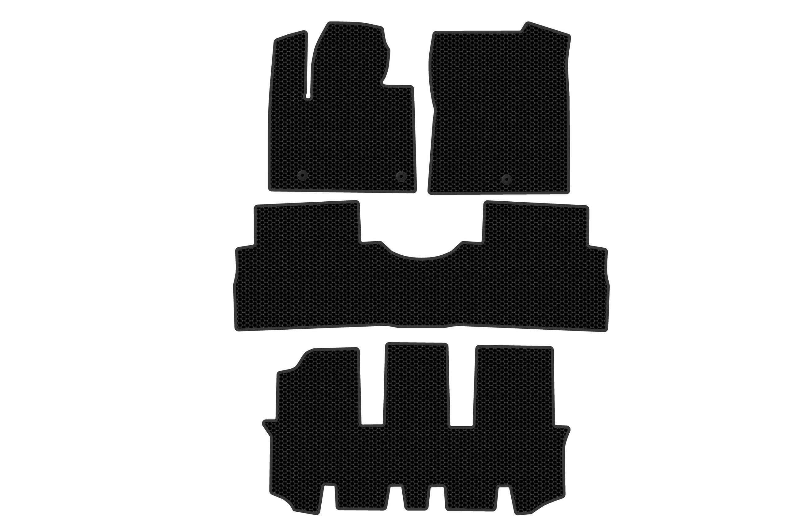 Коврики резиновые Digital Designs Carsuit 3 ряда для Hyundai Santa Fe 4 2018-2023 г. Черный (186084) Коврики резиновые Digital Designs Carsuit 3 ряда для Hyundai Santa Fe 4 2018-2023 г. Черный (186084)