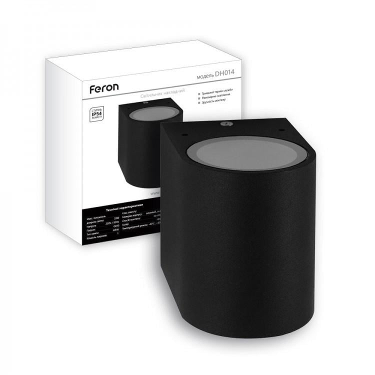 Світильник архітектурний Feron DH014 Чорний (1315250302) - фото 1 Світильник архітектурний Feron DH014 Чорний (1315250302) - фото 1