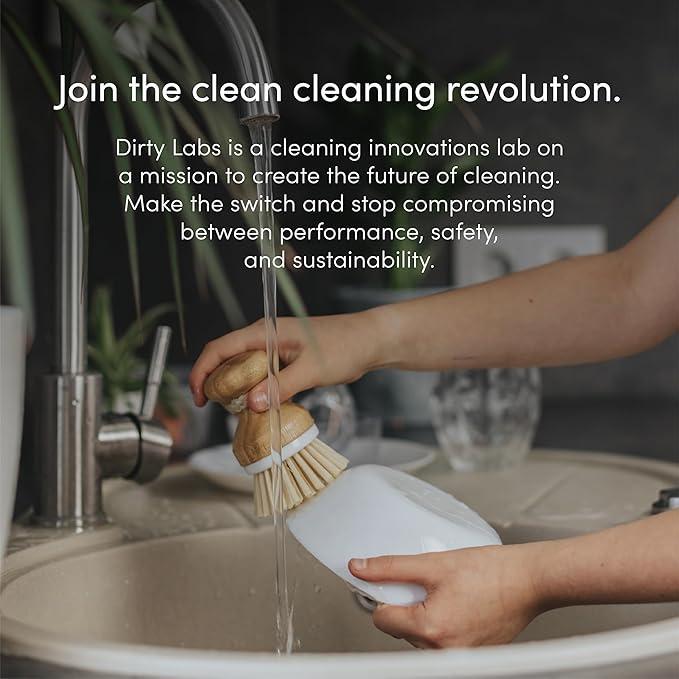 Миючий засіб та підсилювач для посудомийної машини Dirty Labs 480 гр для швидкого прання - фото 5