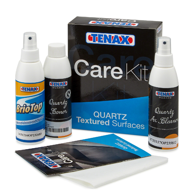 Набір TENAX Care Kit Quartz Textured для захисту та догляду за кварцовими поверхнями 3х150 мл (001779)