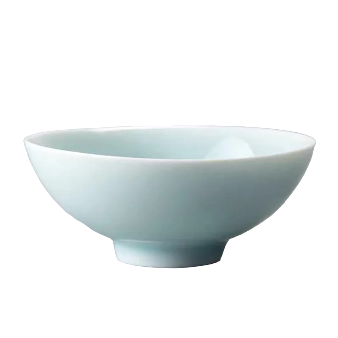 Пиала керамическая с рыбкой 75 мл Голубой