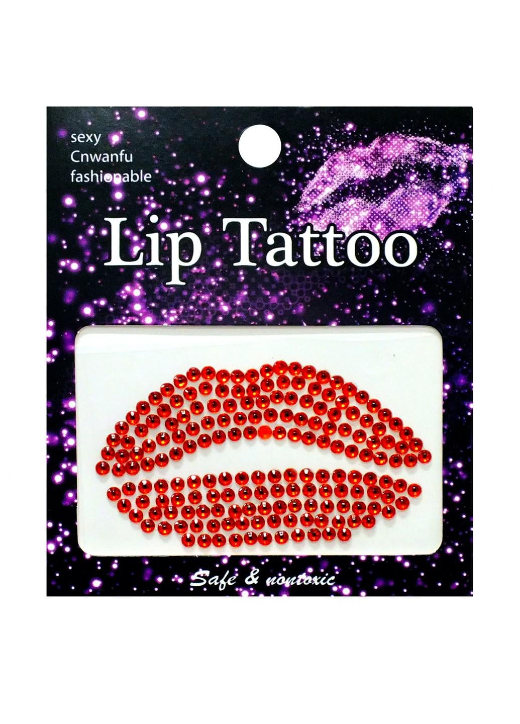 Наклейки Губы (16-264RD)