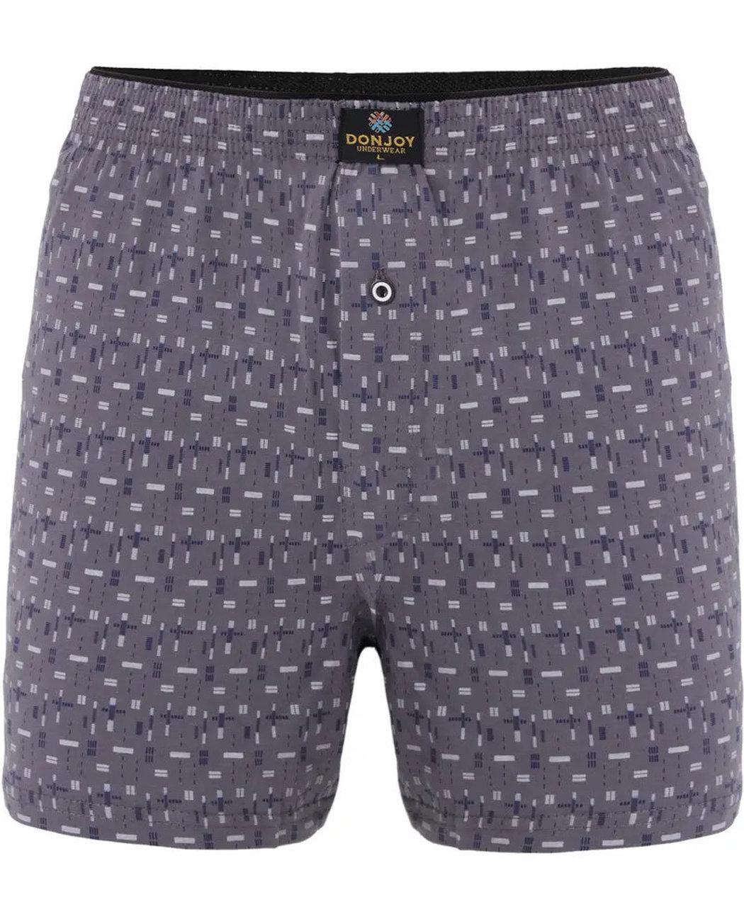 Трусы-шорты мужские семейные DonJoy DJ101.GREYLINES Линии M Серый (8969419048361)