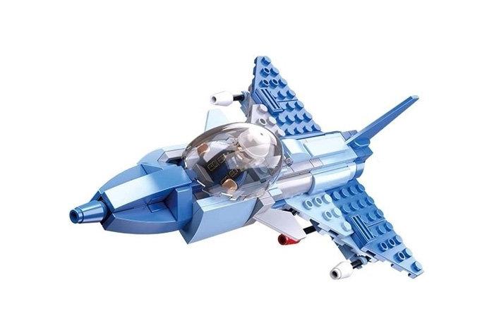 Конструктор детский Sluban m38-b0666-a-b-c-d-e-f Истребитель 134 дет