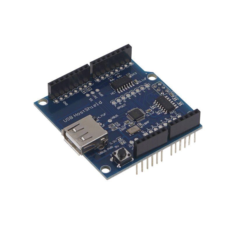 Плата расширения Arduino USB Host Shield 2.0 (A175048) Плата расширения Arduino USB Host Shield 2.0 (A175048)