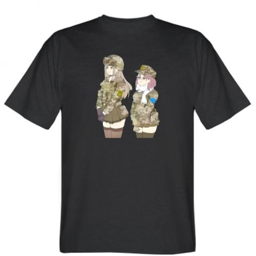 Футболка мужская Аниме ЗСУ 2XL Черный (13550012-2-185288-XXL)