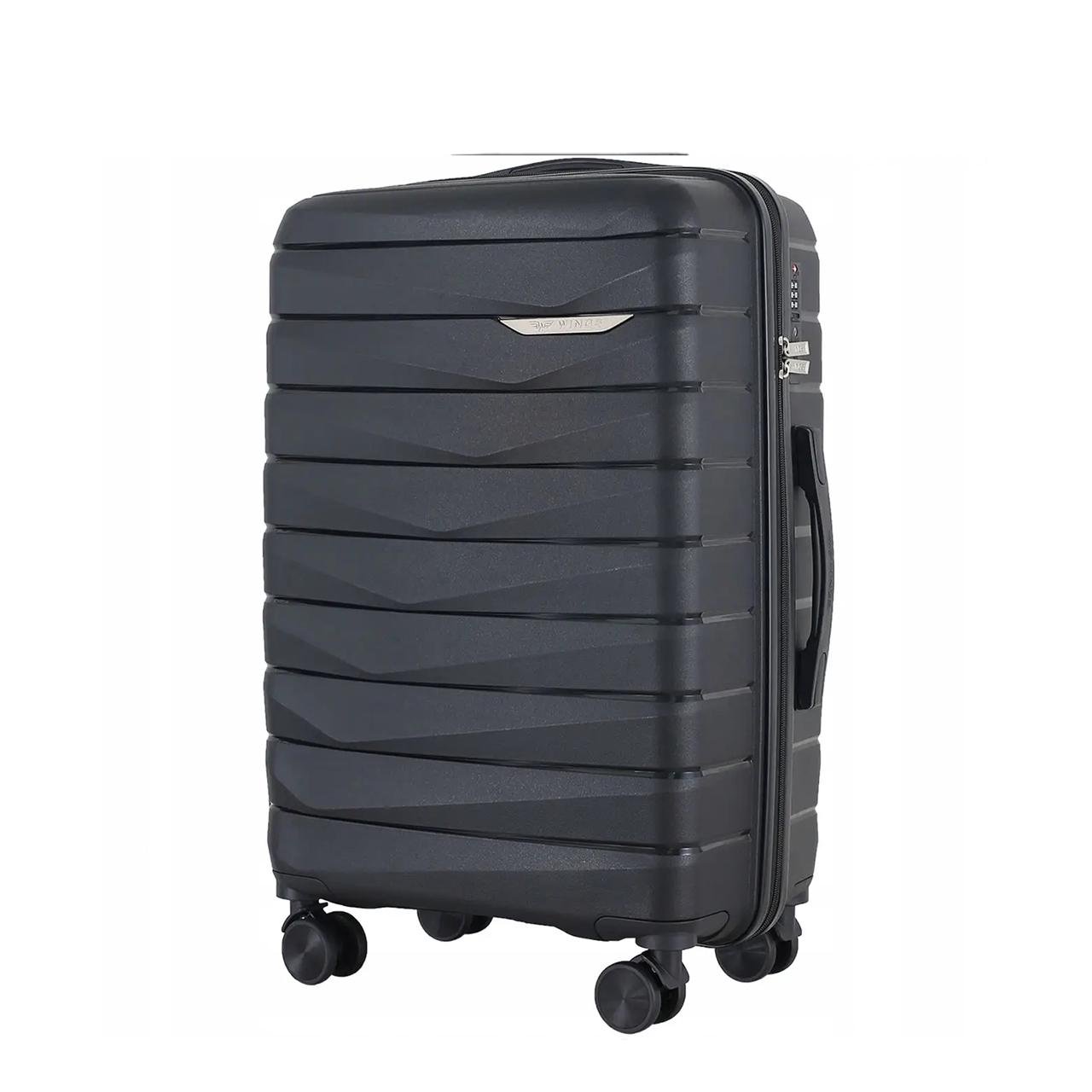 Чемодан Wings MUR01 средний 64 л Черный (MUR01-M-Black) - фото 1 Чемодан Wings MUR01 средний 64 л Черный (MUR01-M-Black) - фото 1